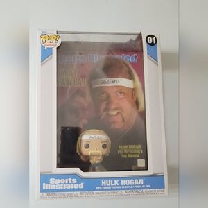 Sports Illustrated Cover WWE Hulk Hogan Funko Pop Vinyl Figure With Case